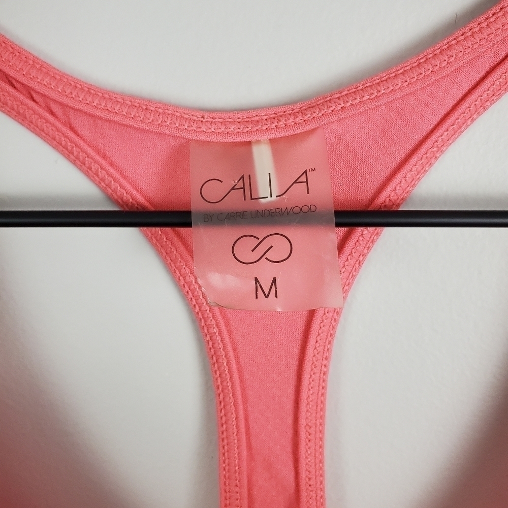 Calia by Carrie Underwood Pink Athletic Tank Top Medium - Picture 3 of 5